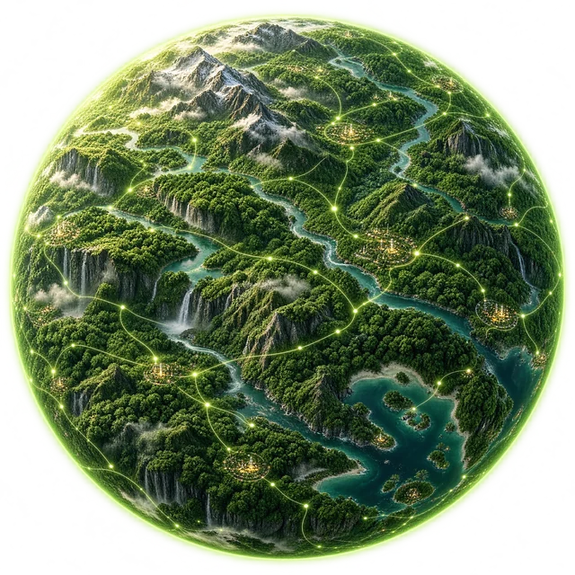 IMPT connected impact-world concept artwork